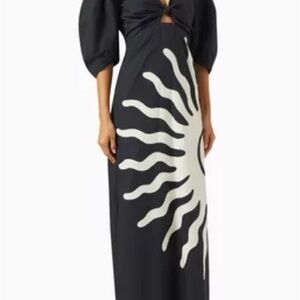 CALA DE LA CRUZ
Gaia Maxi Dress in Cotton Medium